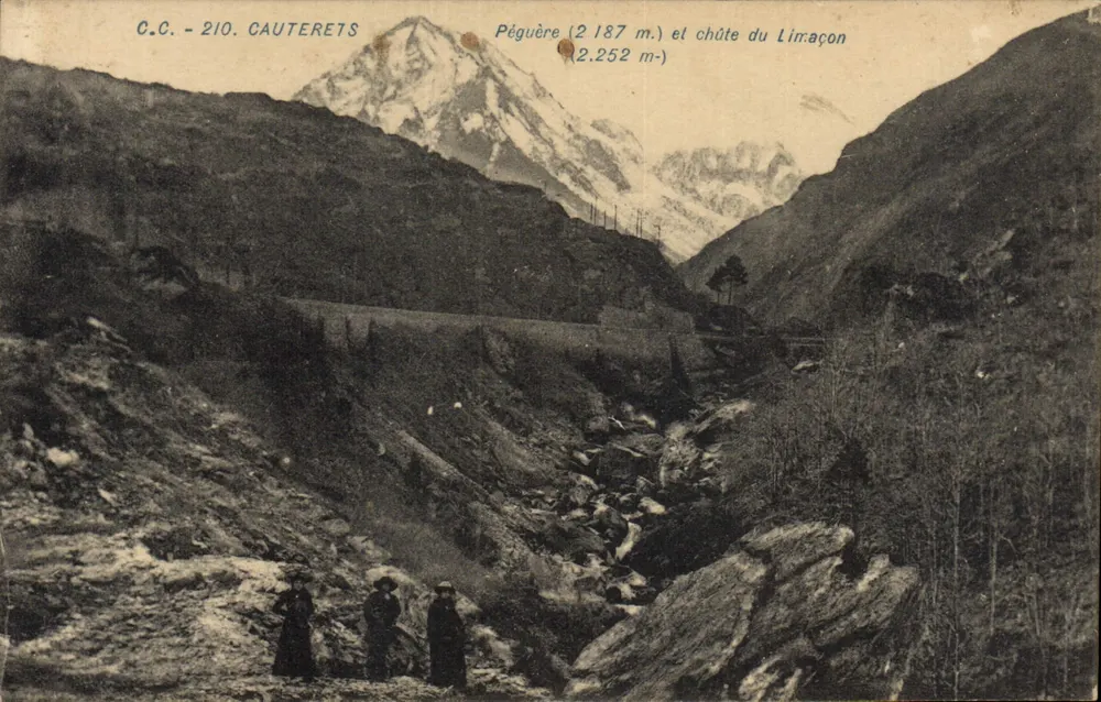 Cauterets — Pégüère (2 187 m.) e queda do Limacon (2 252 m.) — C.C. - 210 - Frente