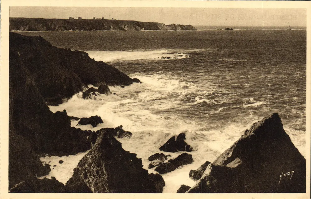 Pointe du Raz de Sein — Finistère — Les Éditions d'Art Yvon, Paris - Vorderseite