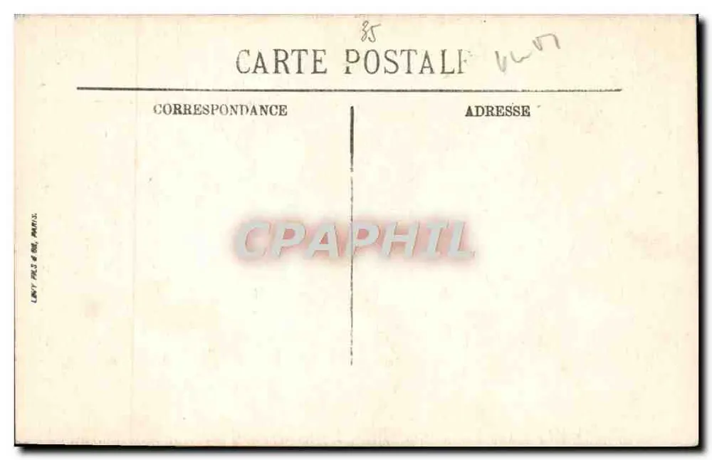 Dinan — Porte Saint-Louis — Widok z wnętrza — LL - Rewers