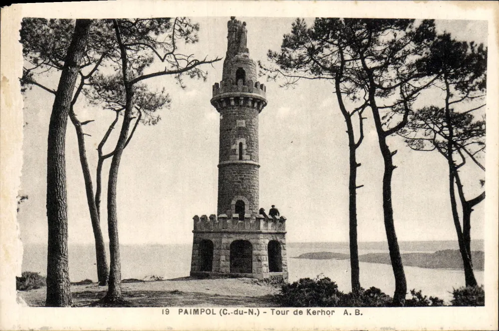 Paimpol (C.-du-N.) — Torre de Kerhor — A.B. - Frente