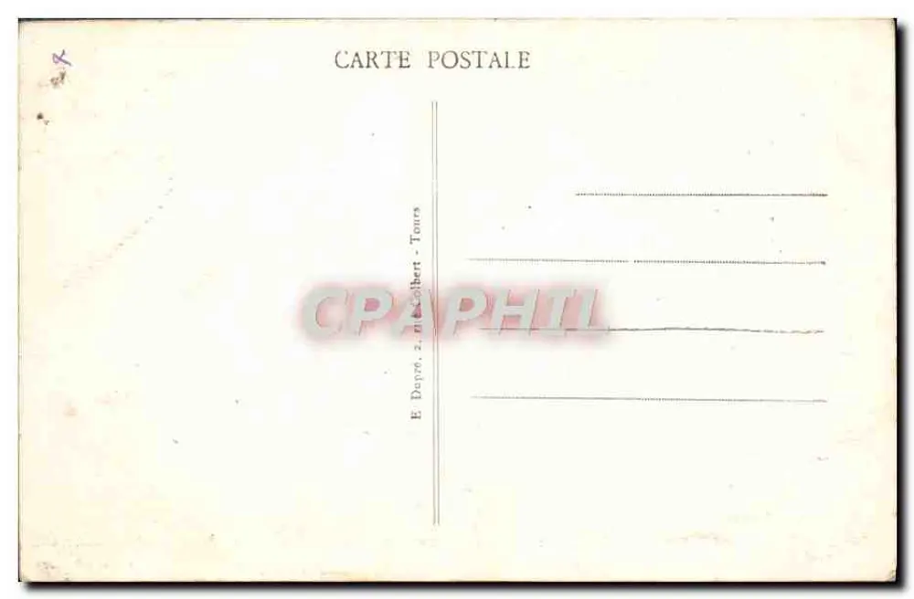 Montresc (Loir-et-Cher) — O Castelo - A Igreja — A. P. — n°14 - Verso