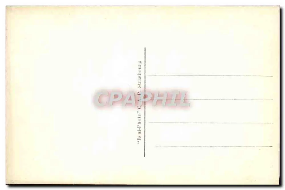 Estrasburgo - A Catedral — série 403, editor C.A.P. - Verso