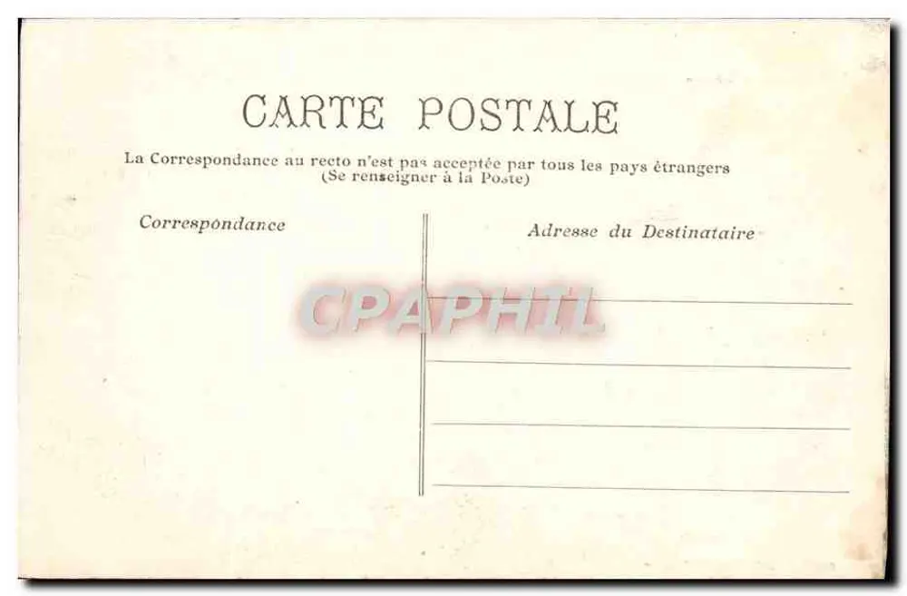 NANTES — Le Musée des Beaux-Arts — éditeur non visible - Verso