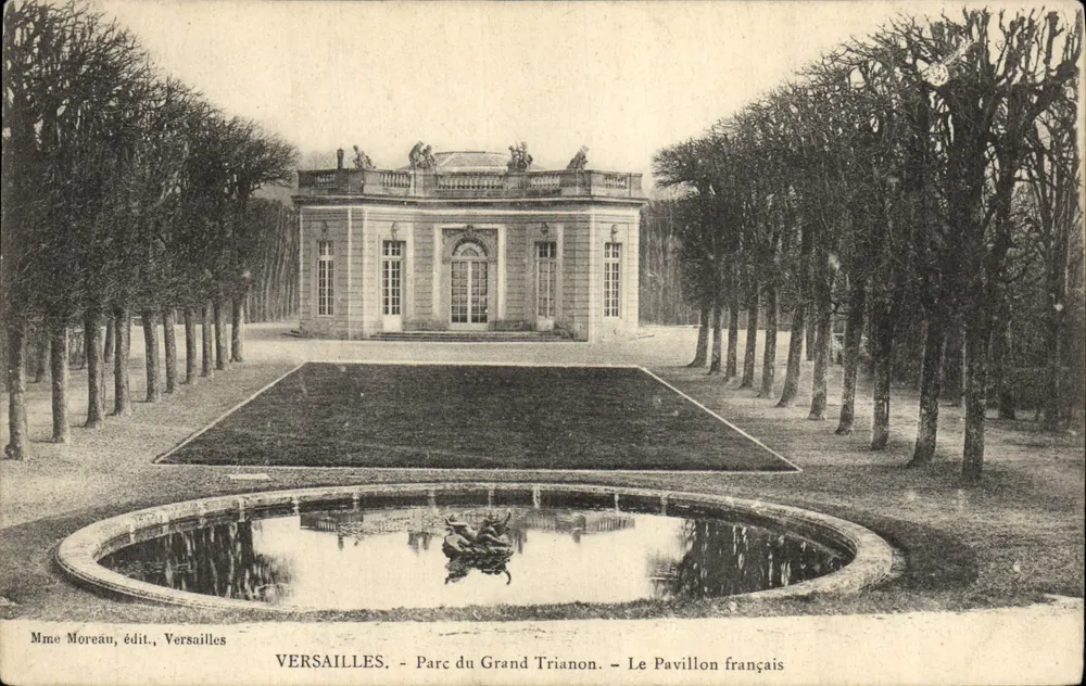 Versailles - Park des Grand Trianon - Das französische Pavillon — Mme Moreau, Verlag, Versailles - Vorderseite