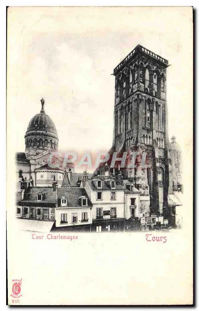 Torre de Carlos Magno — Torres — Editor Bernard, n° 15 - Frente