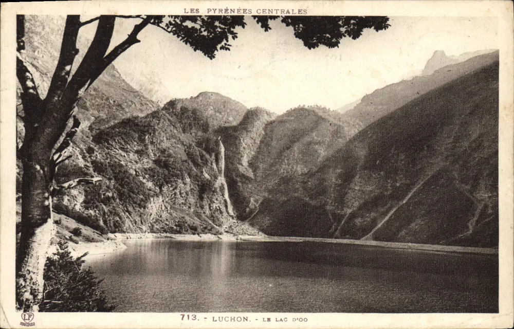 As Pirineus Centrais - Luchon - O Lago de Oo - 713 - Frente