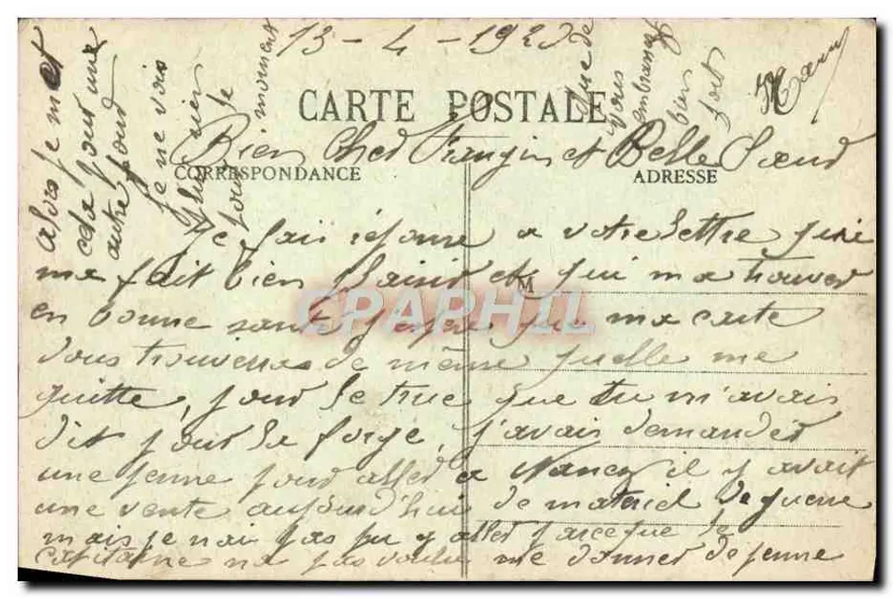 TOUL - La Cathédrale (Côté Est) — P. Grave, éditeur, Toul - Verso