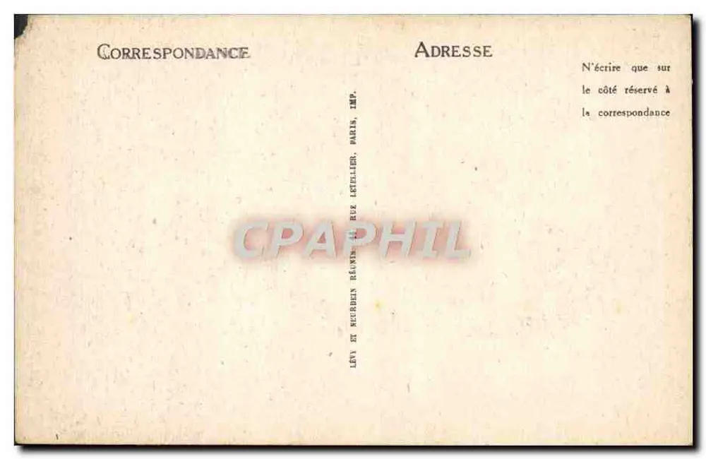 Amiens — A Catedral — LL. — N° 96 - Verso