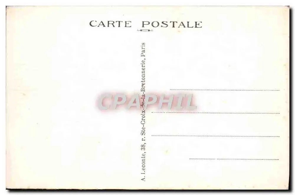 Versailles — Panorama des Schlosses und der Gärten — A L. — n° 133 - Rückseite