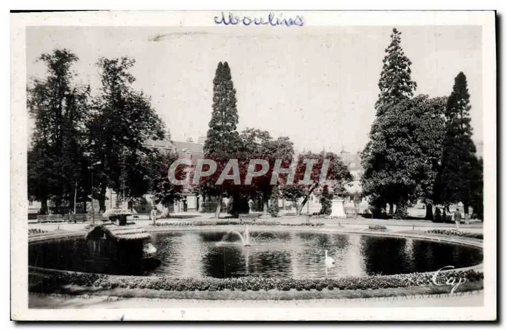 Bassin der Place de la République — Mühle — Verleger C.A.L.E. PARIS, Nr. (45) - Vorderseite
