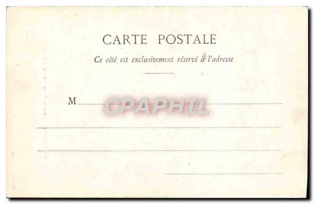 Châteaubriant - Tor des alten Schlosses (11. Jahrhundert) — A. Thuret, Verlag Nantes - Rückseite