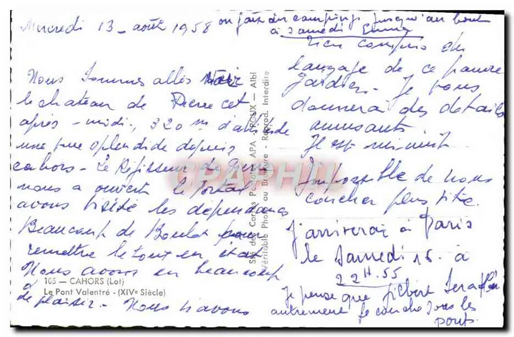 O Ponte Valentré — Cahors (Lot) — editor APA - Verso