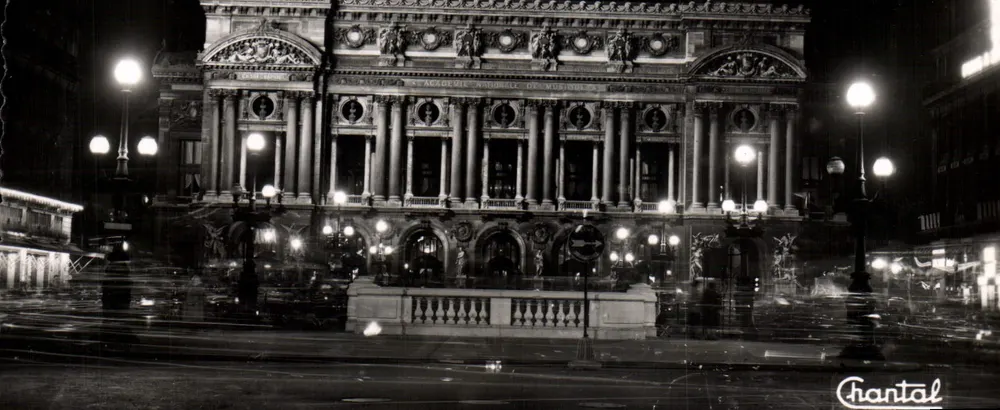 Paris — A Ópera — Edições Chantal - Frente