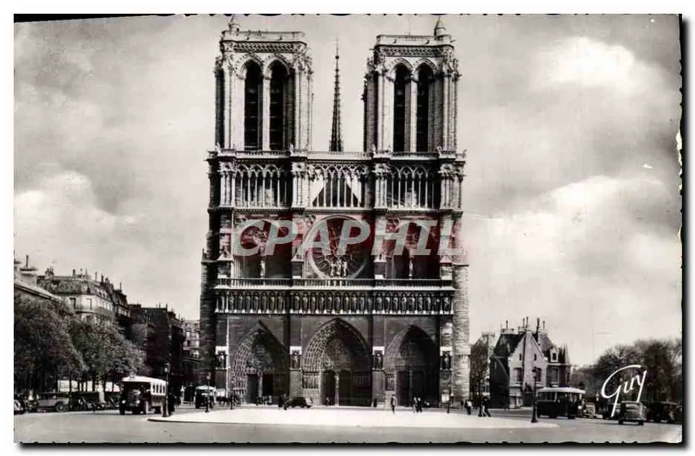 Notre-Dame de Paris — Kathedrale Notre-Dame (1163-1345) — Guy - Vorderseite