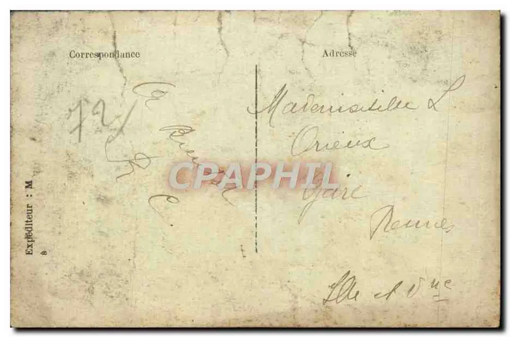 La Suze (Sarthe) — « Dritte Stadt Frankreichs » — Verlag Moriceau - Rückseite