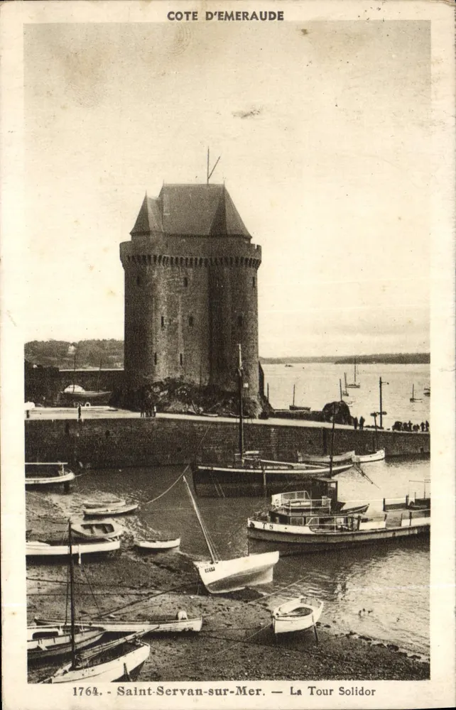 Saint-Servan-sur-Mer — A Torre Solidor — Editor Laurent-Nei, n° 1764 - Frente