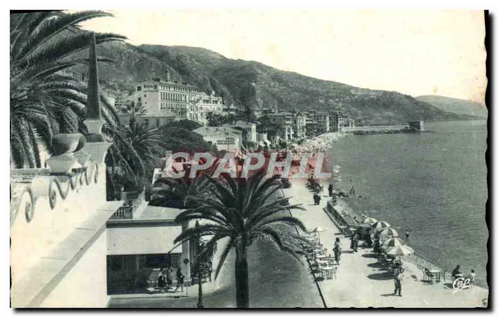 Menton – La Promenade — editor AB.173 - Frente