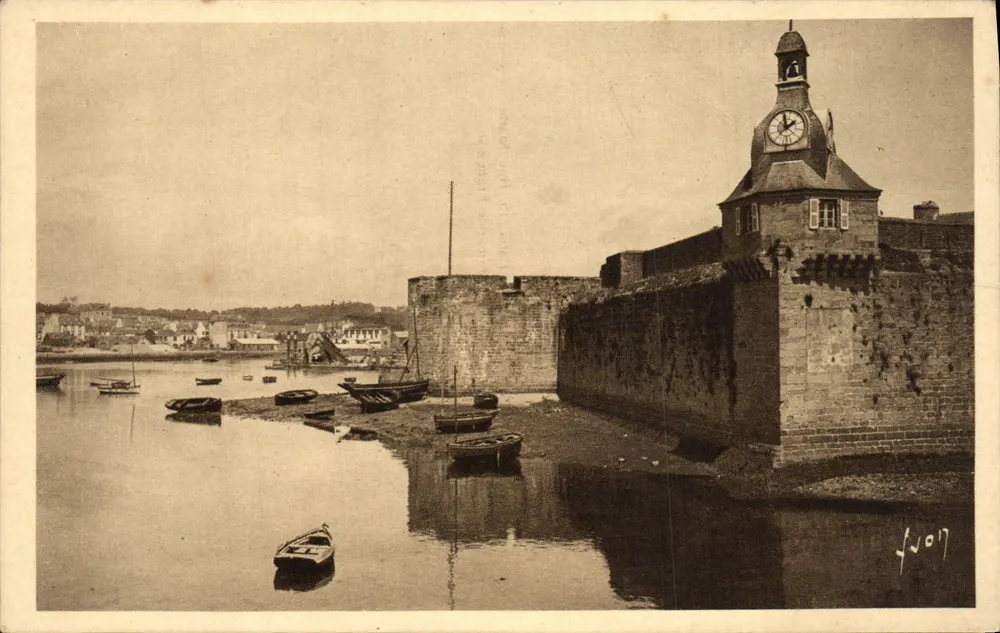 Concarneau (Finistère) — remparts de la ville close — Les Éditions d'Art-Yvon, Paris - Vorderseite