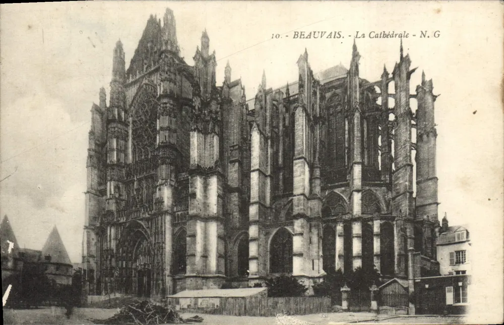 Beauvais - A Catedral - N.G. - Frente