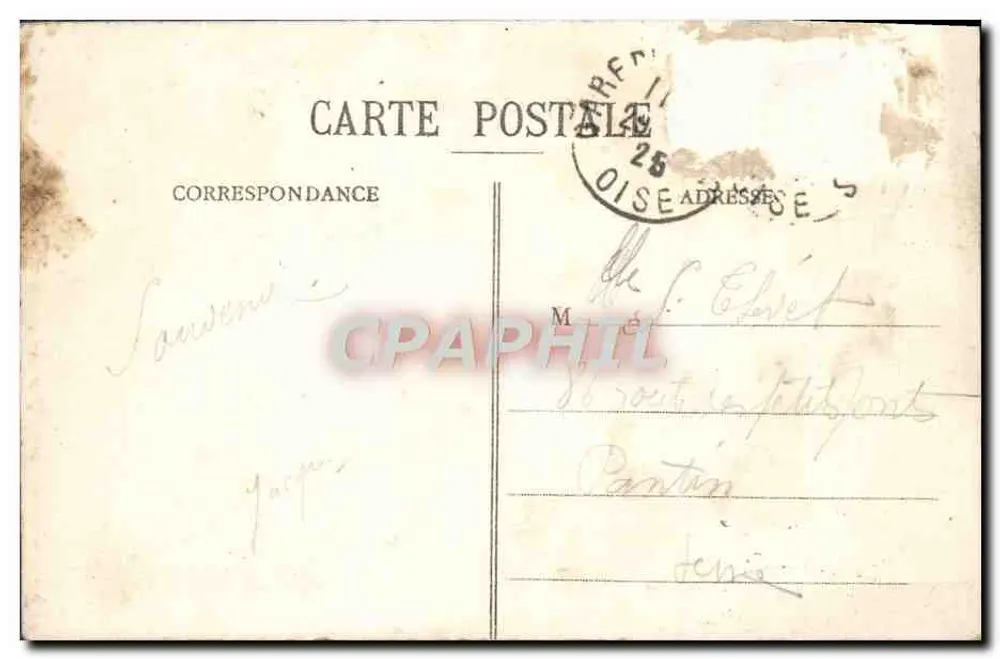 Beauvais - A Catedral - N.G. - Verso