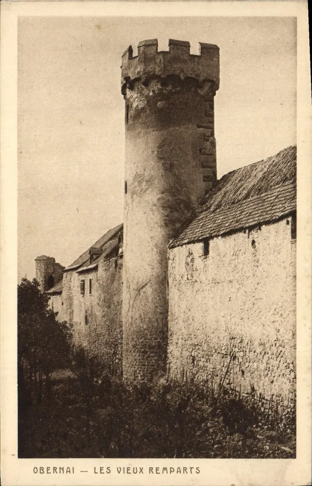 Obernai — Die Alten Mauern — Glaché & Braun - Vorderseite