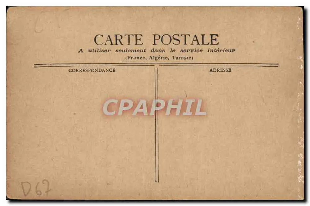 Strasbourg — Kathedrale, Eingang zur Uhr — Spaerck Paris - Rückseite