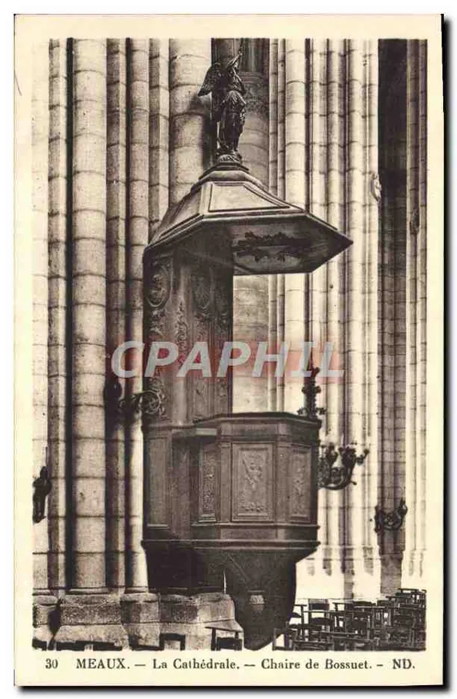 Meaux — Die Kathedrale — Die Kanzel von Bossuet — ND. — C. des Arts, Strasbourg - Vorderseite
