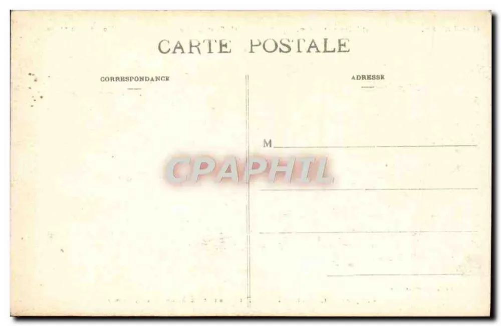 Arête du Monné — Cauterets (H. Pyr.) — Carrasche éditeur, n° 207 - Verso