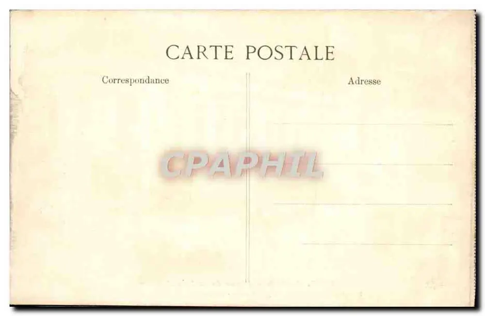 Paris — Praça da República — Estátua da República, por Morice, Altura 21 m. Erguida em 1883 - Verso
