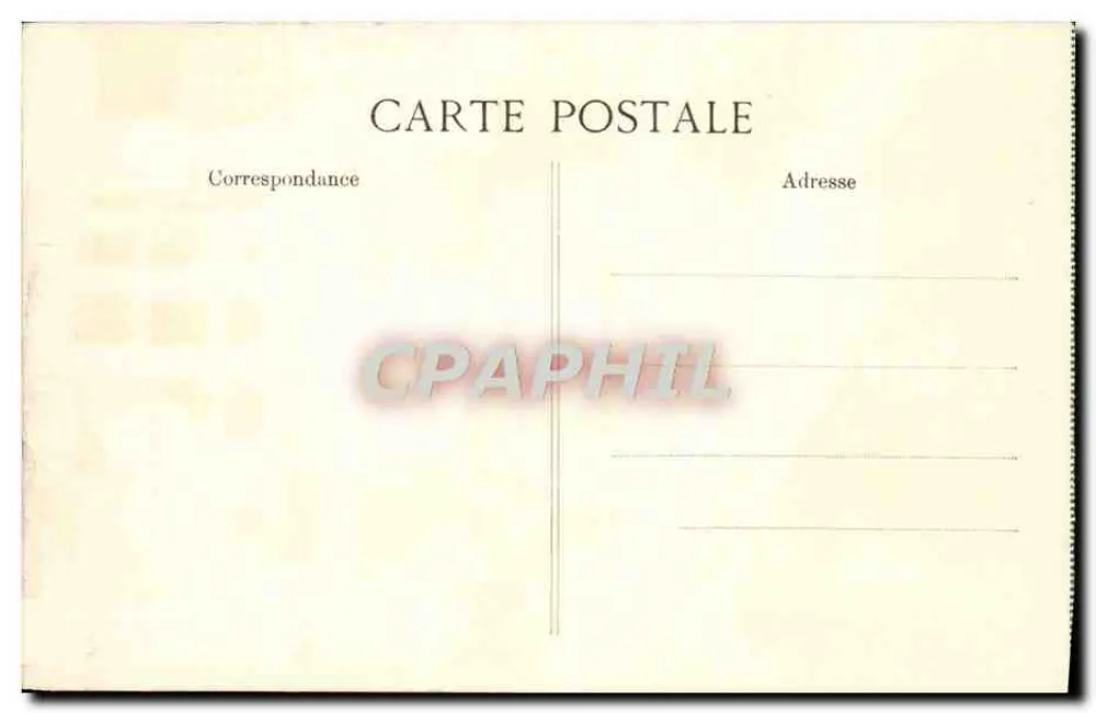 Paris — Gare Saint-Lazare — Cour du Havre — éditeur anonyme, n° 4023 - Verso