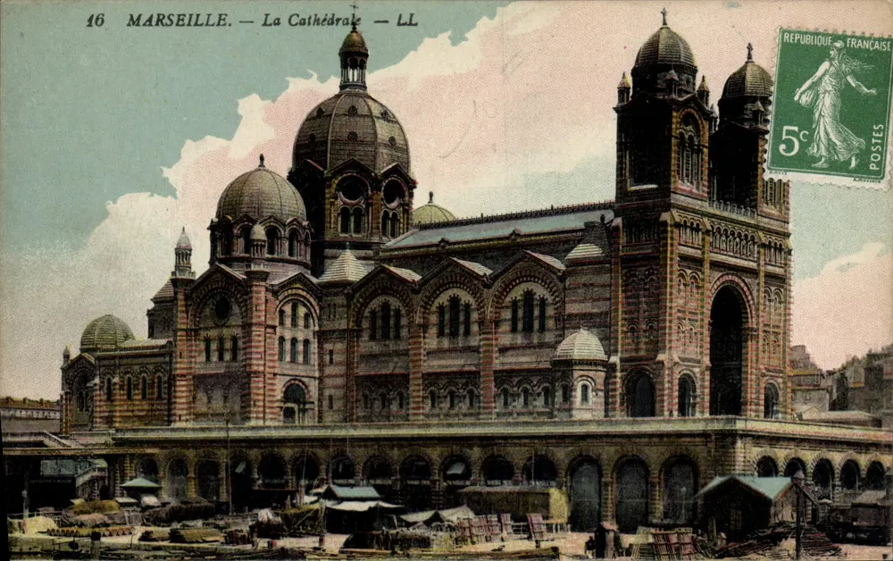 Marseille — A Catedral — LL - Frente