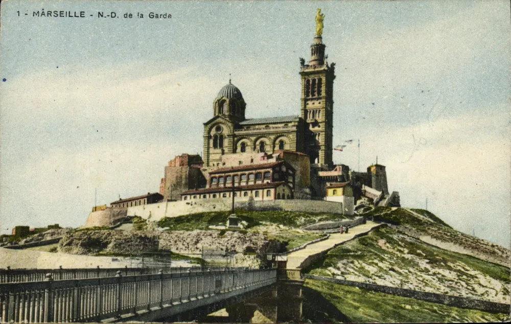 Marseille - N.-D. de la Garde — editor desconhecido, n° de série 1 - Frente