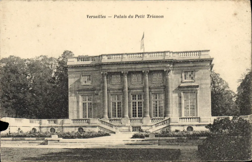 Versailles — Paleis van het Kleine Trianon — Heliotypie Bourdier en Faucheux - Voorkant