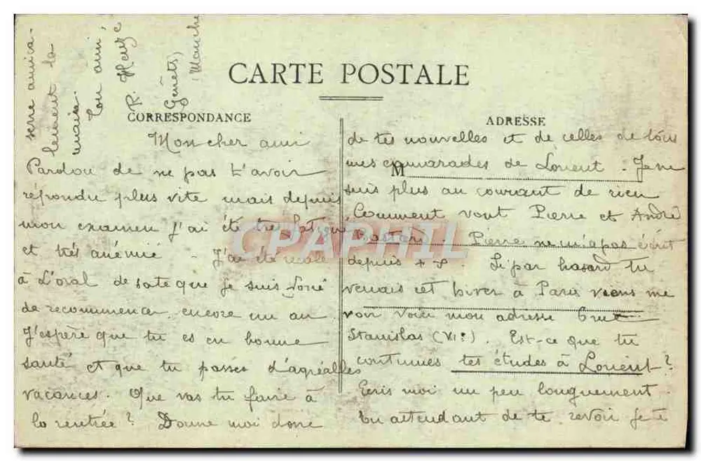 Abadia do MONT-SI-MICHEL — O Claustro — Graphil, n°23 - Verso