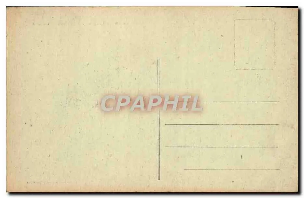La Pointe du Raz — Der Schweinekopf und der Generalkappe — Sammlung Villard, Nr. 157 - Rückseite