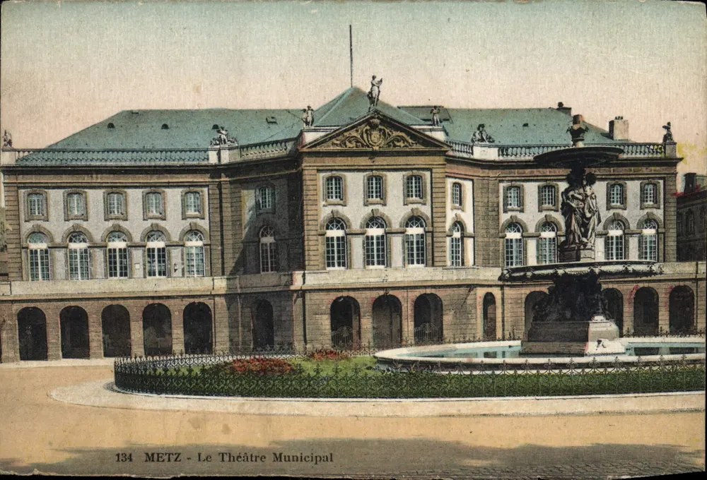 Metz - Das Municipale Theater — Verlag 'C. L. C. S.' Nr. 134 - Vorderseite