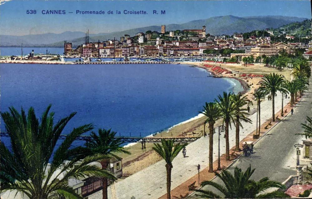 CANNES — Promenade della Croisette — R. M. n°538 - Recto