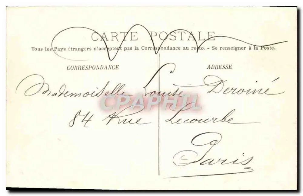 MONTE-CARLO — Vue dans les Jardins — LL. n°980 - Verso