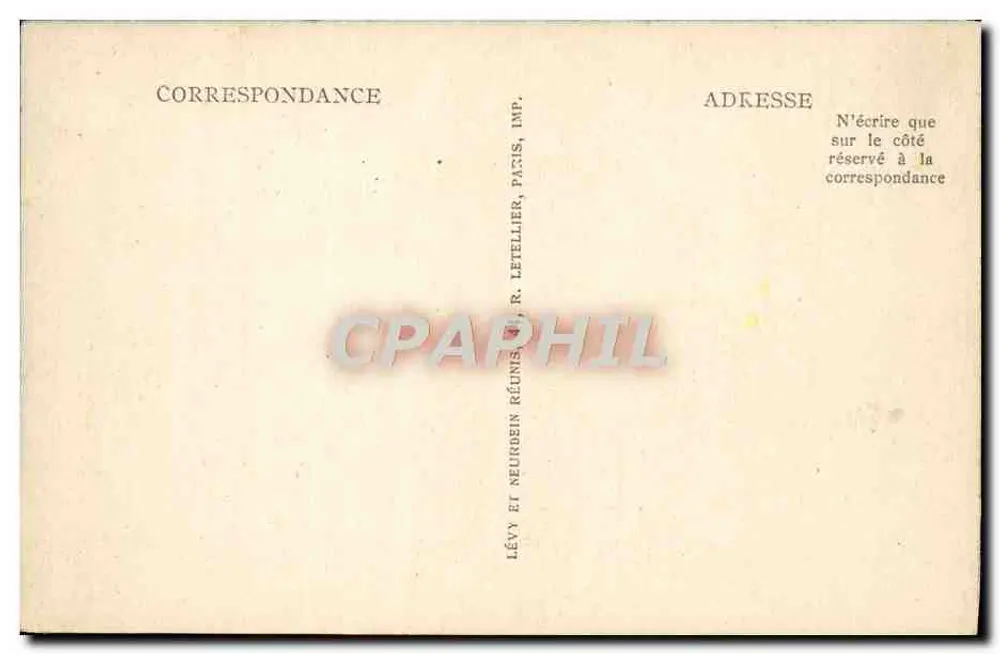 CANNES - Vista geral - LL - Verso