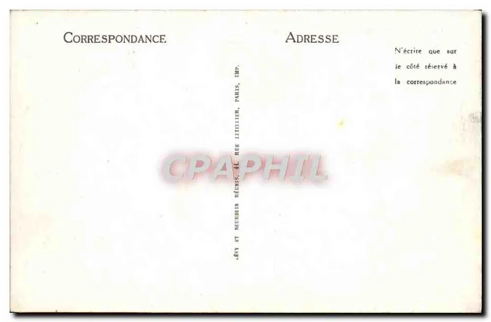 Marseille - Le Quai du Port — LL, n°51 - Verso