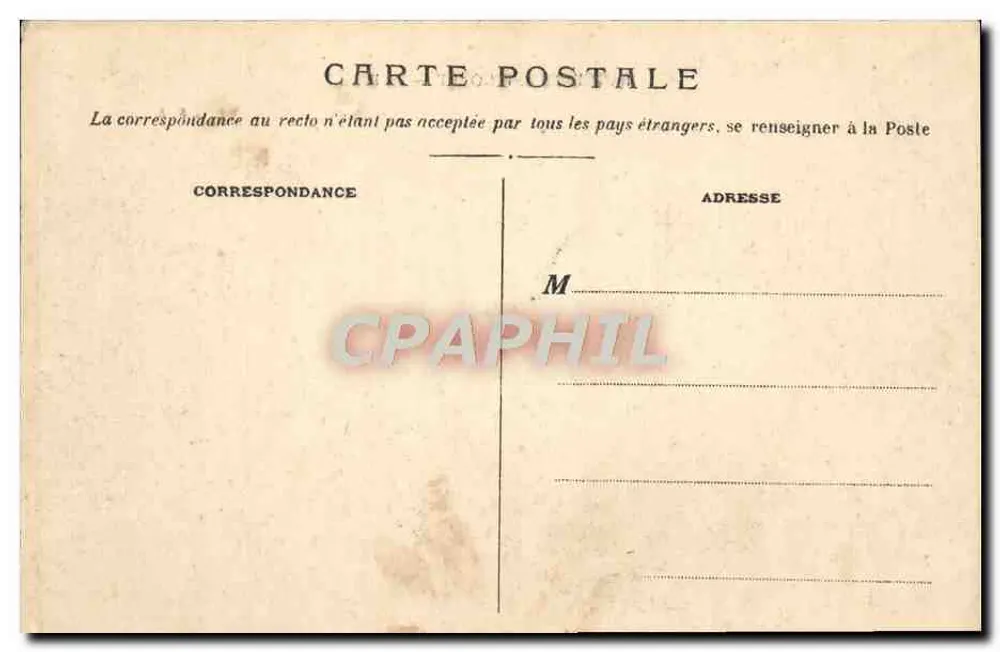 Bagnères-de-Bigorre — Le Bédat — B. E. - Achterkant
