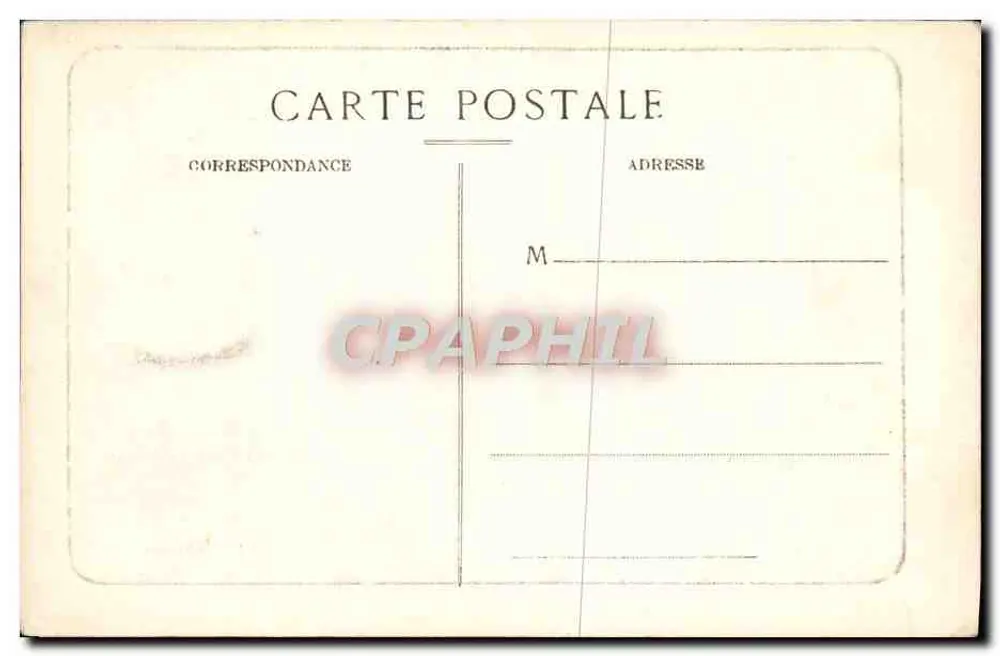 Cidade de Carcassonne — Vista Geral do Noroeste — E. Roudière, editor - Verso
