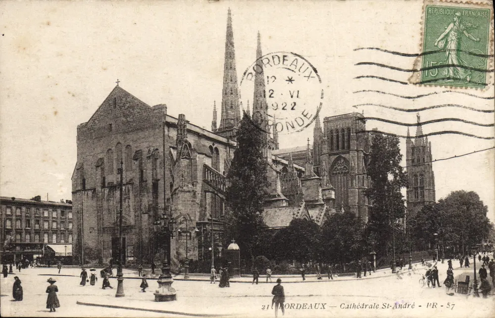 Bordeaux — Katedra św. Andrzeja — PR-57 - Awers