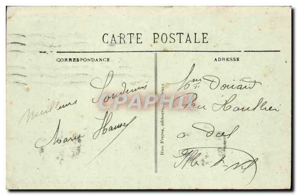 Bordeaux — Katedra św. Andrzeja — PR-57 - Rewers
