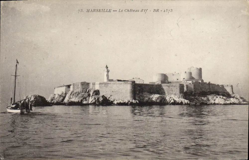 Marseille — O Castelo d'If — BR - 1573 - Frente