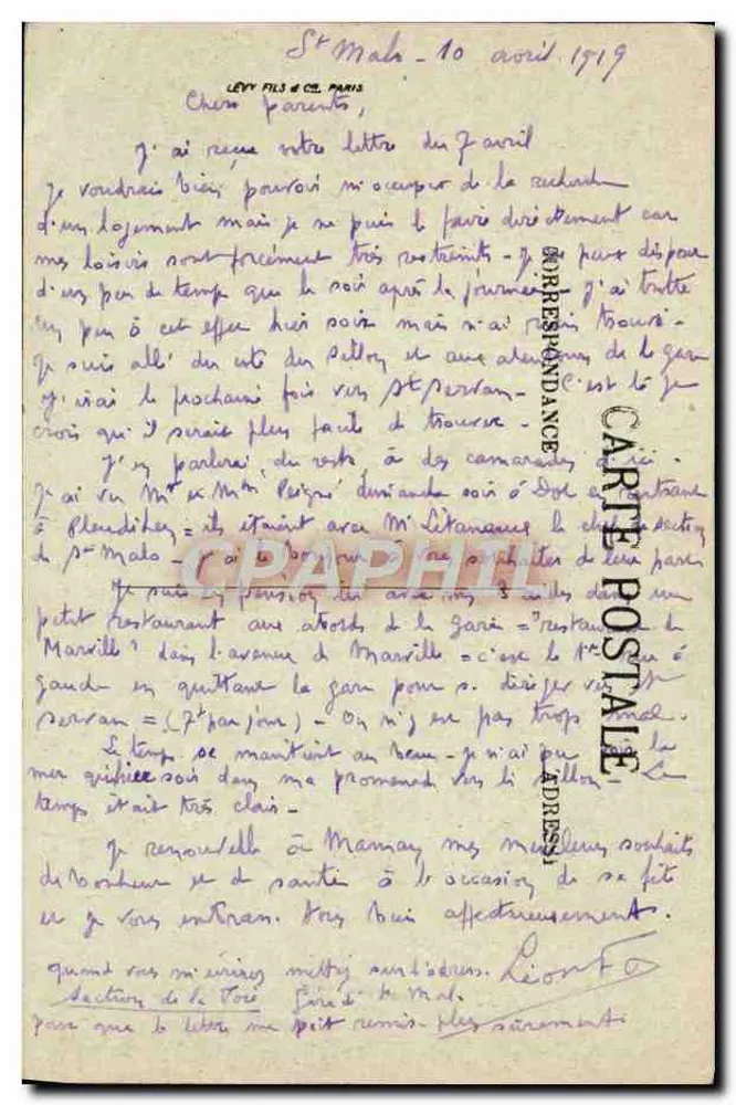 As margens da Rance — O Carvalho Verde — Selecta - Verso