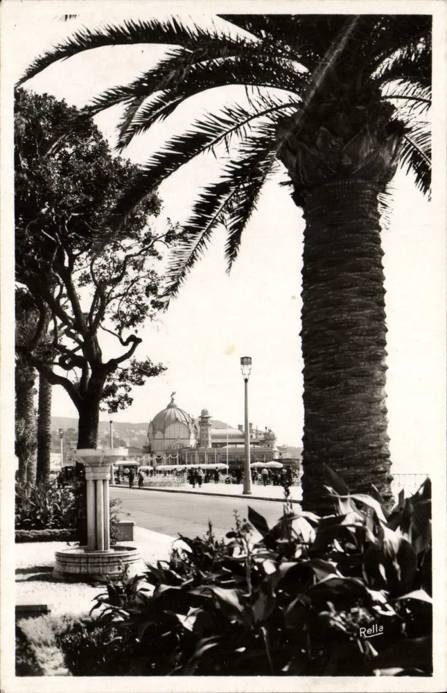 Ansicht der Promenade des Anglais in Nice — Verlag Rella, Nr. 269 - Vorderseite