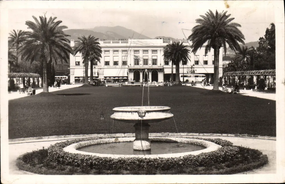 Nice, seine Gärten — Die Gärten Albert I. und das Municipale Casino — Éditions Albert Bellab - Vorderseite
