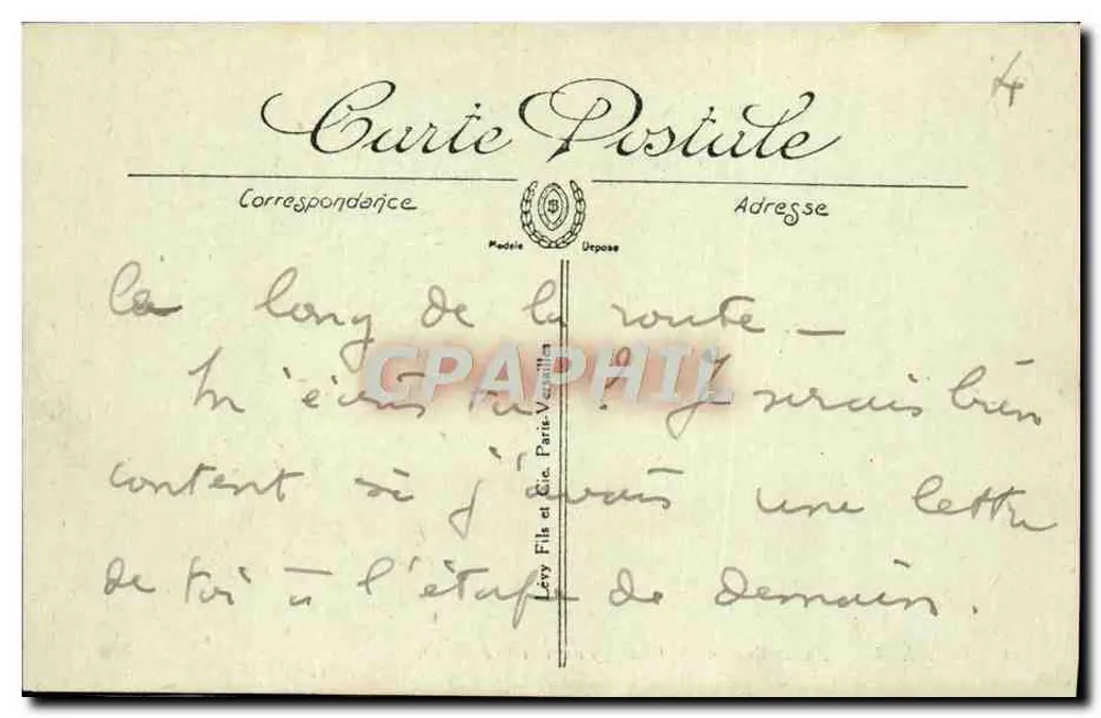 Bellême — Saint-Martin — Castello del Prieuré — I.L. - Verso