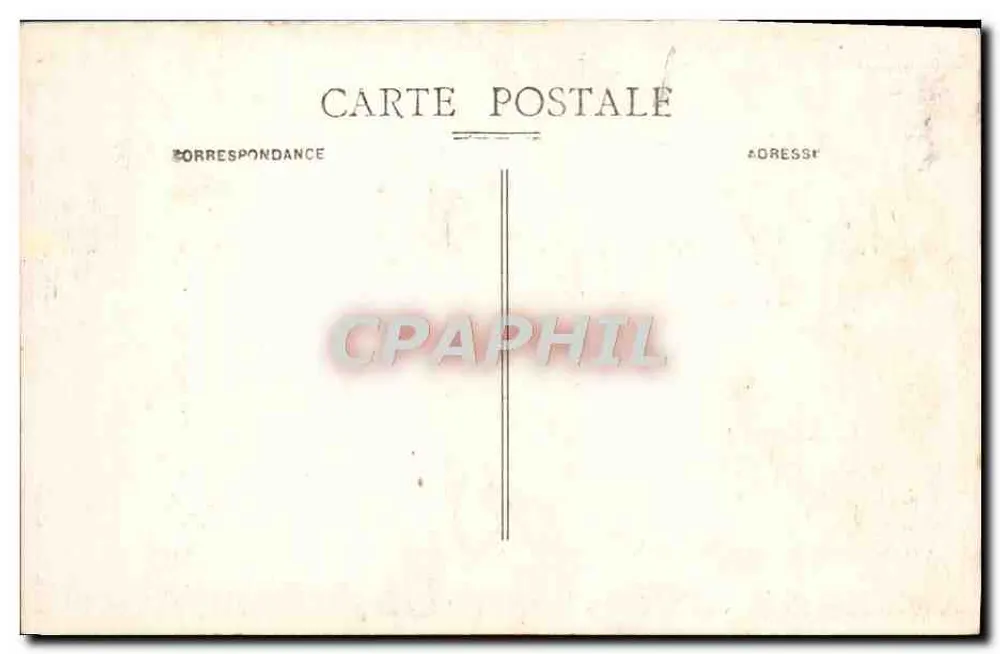 Carcassonne — Vue Générale du Sud — Éditeur non identifié, n° de série 3 - Verso